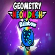 Geometry Neon Dash RainBow - Unblocked Games