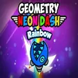 Geometry Neon Dash Rainbow - Unblocked Games