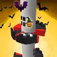 Helix Jump Halloween - Unblocked Games