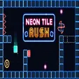 Neon Tile Rush - Unblocked Games