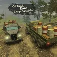 Off Road Rain Cargo Simulator - Unblocked Games